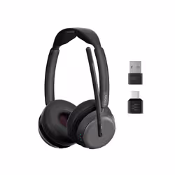 EPOS IMPACT 1000 MS UC ANC WL USB-C+A Auricolare Wireless A Padiglione Ufficio USB tipo-C Bluetooth Nero - Vista aggiuntiva 5