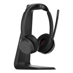 EPOS IMPACT 1000 MS UC ANC WL USB-C+A Stand Auricolare Wireless A Padiglione Ufficio USB tipo-C Bluetooth Base di ricarica Nero