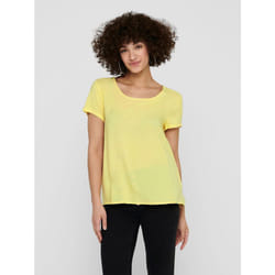 ONLY 15197495 Parte superiore (abbigliamento) Scollo rotondo Manica corta Viscosa