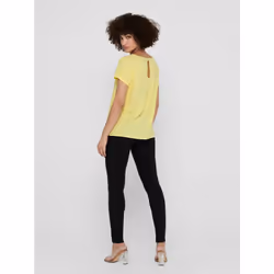 ONLY 15197495 Parte superiore (abbigliamento) Scollo rotondo Manica corta Viscosa