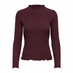 ONLY 15180040 Parte superiore (abbigliamento) Manica lunga Elastan, Poliestere, Viscosa