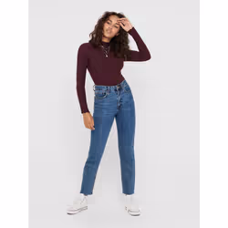 ONLY 15180040 Parte superiore (abbigliamento) Manica lunga Elastan, Poliestere, Viscosa - Vista aggiuntiva 5