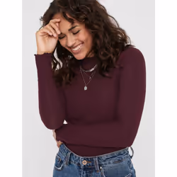 ONLY 15180040 Parte superiore (abbigliamento) Manica lunga Elastan, Poliestere, Viscosa - Vista aggiuntiva 6
