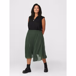 ONLY 15187018, Parte superiore (abbigliamento), Adulto, Femmina, Nero, Collo a V, Senza maniche