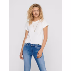 ONLY 15208423, Parte superiore (abbigliamento), Adulto, Femmina, Bianco, White / Cloud Dancer, XS