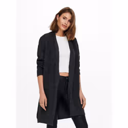 ONLY 15179815, Cardigan, Adulto, Femmina, Grigio, M, Acrilico, Poliestere