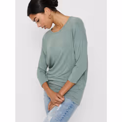 ONLY 15157920 Parte superiore (abbigliamento) Scollo rotondo Manica lunga Elastan, Poliestere, Viscosa - Vista aggiuntiva 6