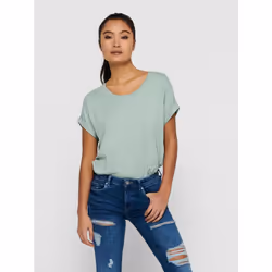 ONLY 15106662, Maglietta, Adulto, Femmina, Verde, Green / Jadeite, XS