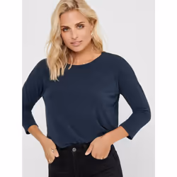 ONLY 15157920 Parte superiore (abbigliamento) Scollo rotondo Manica lunga Elastan, Poliestere, Viscosa - Vista aggiuntiva 6