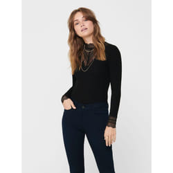 ONLY 15207788 Parte superiore (abbigliamento) Manica lunga Elastan, Viscosa
