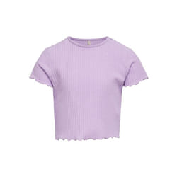 ONLY 15225338 Scollo rotondo Elastan, Poliestere, Viscosa