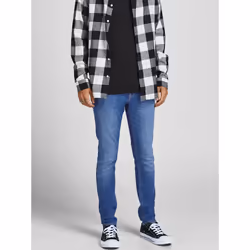 Jack & Jones 12185831, Blu, Jeans, Cotone, Elastan, Non candeggiare, Lavaggio delicato (30 °C), 1 pz