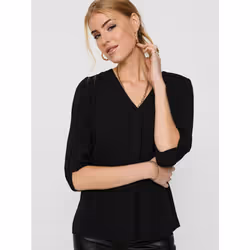 ONLY 15226911 Parte superiore (abbigliamento) Collo a V Manica lunga Poliestere - Vista aggiuntiva 6