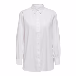 ONLY 15227677, Camicia, Adulto, Femmina, Bianco, Monocromatico, S