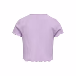 ONLY 15225338 Scollo rotondo Elastan, Poliestere, Viscosa
