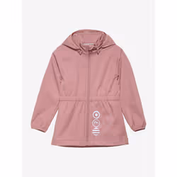 MINYMO Softshell Jacket - Solid Girl, Femmina, Bambino (0 - 2 anni), 2 tasche, Allacciatura a zip, Poliestere, Rosa