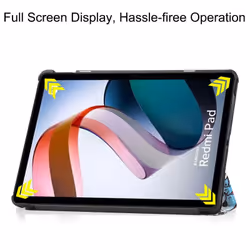 CoreParts TABX-XMI-COVER9 custodia per tablet 26,9 cm (10.6") Custodia flip a libro Multicolore - Vista aggiuntiva 4