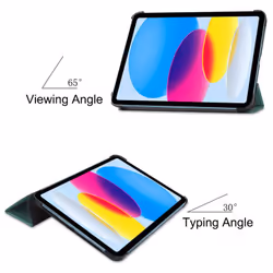 CoreParts TABX-IP10-COVER8 custodia per tablet 27,7 cm (10.9") Custodia flip a libro Verde