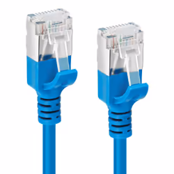 Microconnect V-FTP6A01B-SLIM cavo di rete Blu 1 m Cat6a U/FTP (STP) - Vista aggiuntiva 2