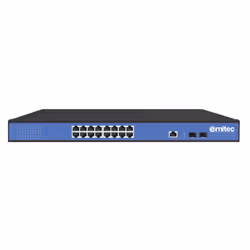Ernitec ELECTRA-M216/2, Gestito, L2, Gigabit Ethernet (10/100/1000), Supporto Power over Ethernet (PoE), Montaggio rack