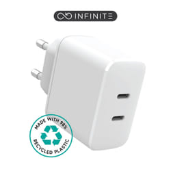 eSTUFF ES637035-BULK Caricabatterie per dispositivi mobili Smartphone Bianco AC Ricarica rapida Interno