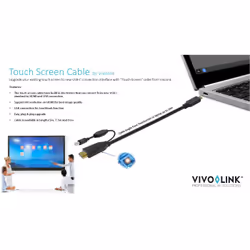 Vivolink PROUSBCHDMIUSBB5 cavo USB USB 3.2 Gen 1 (3.1 Gen 1) 5 m USB C Nero - Vista aggiuntiva 2