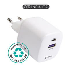 eSTUFF ES637065-BULK Caricabatterie per dispositivi mobili Universale Bianco AC Interno