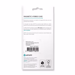 eSTUFF ES67140027 custodia per cellulare 15,5 cm (6.1") Cover Trasparente - Vista aggiuntiva 8
