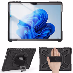 eSTUFF ES68290013-BULK custodia per tablet 22,1 cm (8.7") Cover paraurti Nero