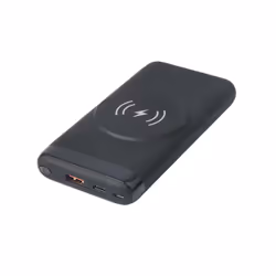 eSTUFF ES641042, 10000 mAh, Polimeri di litio (LiPo), Quick Charge 3.0, Carica wireless, 3,7 V, Nero