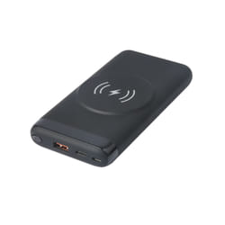 eSTUFF ES641042 batteria portatile Polimeri di litio (LiPo) 10000 mAh Carica wireless Nero
