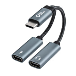Microconnect MC-USBC-CFCF cavo USB USB 2.0 0,13 m Argento