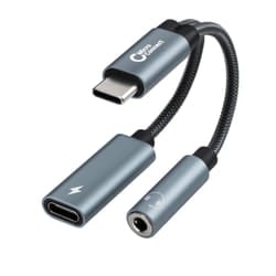 Microconnect MC-USBC-AUDIOCF cavo e adattatore video 0,13 m Argento