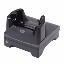 Zebra CRD1S0T-RFD40-TC2X-COM-1R Caricabatterie per dispositivi mobili Computer portatile, Lettore RFID Nero AC Interno