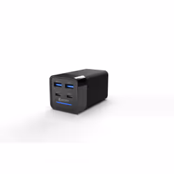 eSTUFF ES635201 Caricabatterie per dispositivi mobili Computer portatile, Smartphone, Tablet, Universale Nero AC Interno