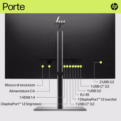 HP Monitor E27u G5 QHD USB-C - Vista aggiuntiva 8