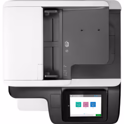 HP Color LaserJet Enterprise Stampante multifunzione M776dn, Stampa, copia, scansione e fax opzionale, Stampa fronte/retro; scansione fronte/retro; scansione verso e-mail - Vista aggiuntiva 4