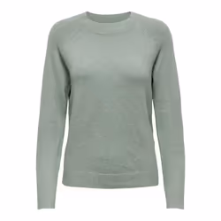 ONLY 15204279, Pullover, Adulto, Femmina, Verde, S, Monocromatico