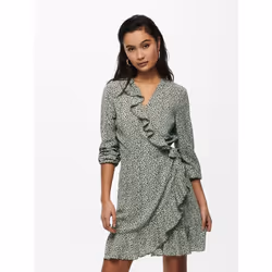 ONLY 15168029, Adulto, Femmina, Verde, Elastan, Poliestere, 97% Poliestere, 3% Elastan, Lavare in lavatrice a 30 °C Non cande ...