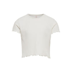 ONLY 15225338 Scollo rotondo Elastan, Poliestere, Viscosa