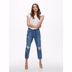 ONLY 15231005 Parte superiore (abbigliamento) Scollo rotondo Elastan, Poliestere - Vista aggiuntiva 5