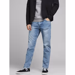 Jack & Jones 12193398, Blu, Jeans, Cotone, Non candeggiare, Non lavare a secco, Lavaggio delicato (40°C)