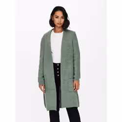 ONLY 15179815, Cardigan, Adulto, Femmina, Verde, XL, Acrilico, Poliestere