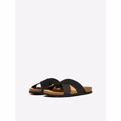 ONLY 15238851, Sandali, Femmina, Adulto, Nero, Monocromatico, Non lavare Non candeggiare Non asciugare in asciugatrice Non st ...