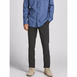 Jack & Jones 12193553, Chino, Adulto, Grigio, Elastan, Poliestere, Viscosa, Non candeggiare, Lavaggio delicato (30 °C)