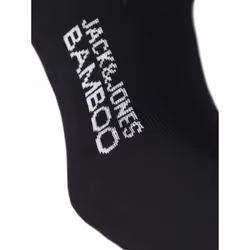 Jack & Jones 5715211634276 calzino Unisex Calzini per scarpe da ginnastica Nero 5 paio/a - Vista aggiuntiva 4