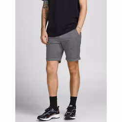 Jack & Jones 12206889, Chino, Adulto, Grigio, S, Cotone, Elastan, Non candeggiare