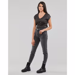 Jeans Mom Only ONLEMILY STRETCH HW ST AK DNM CRO614 Grigio - 27