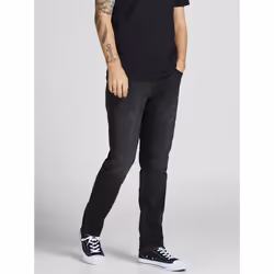 Jack & Jones 12214786, Nero, Jeans, Cotone, Elastan, Poliestere, Non candeggiare, Lavaggio delicato (40°C), 1 pz