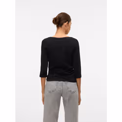 Vero Moda 5715310973696 camicia e top Maglietta Modal, Cotone, Elastan - Vista aggiuntiva 2